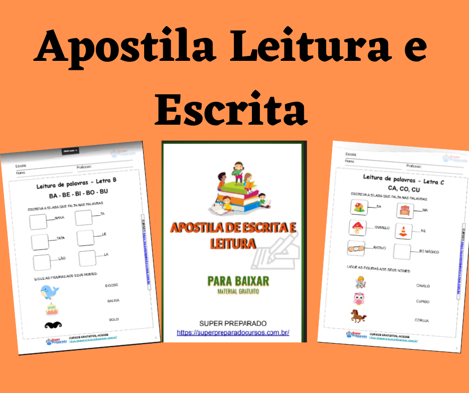 Apostila Leitura e Escrita - Professor Preparado