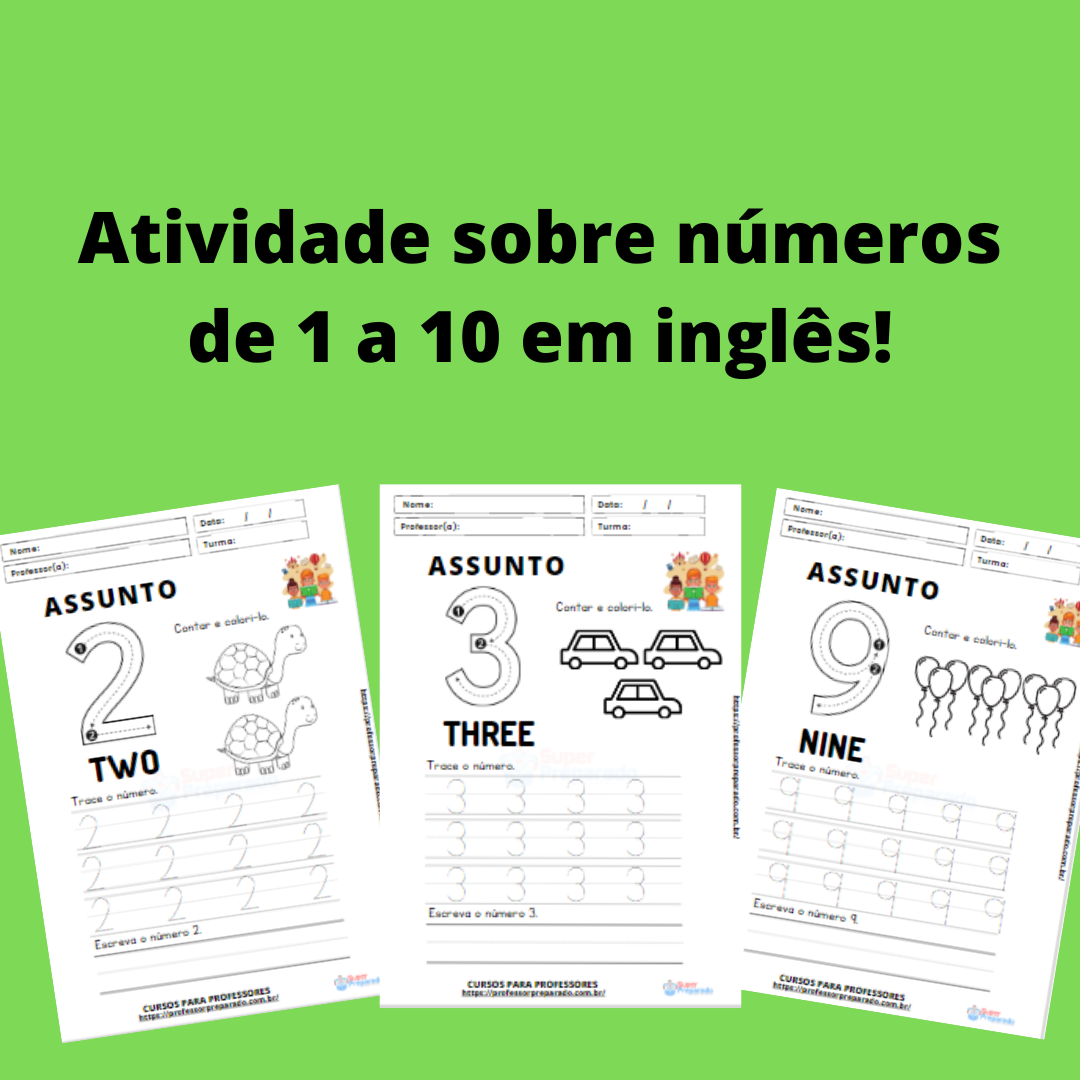 Como Se Fala 10 Em Inglês - NAZAEDU