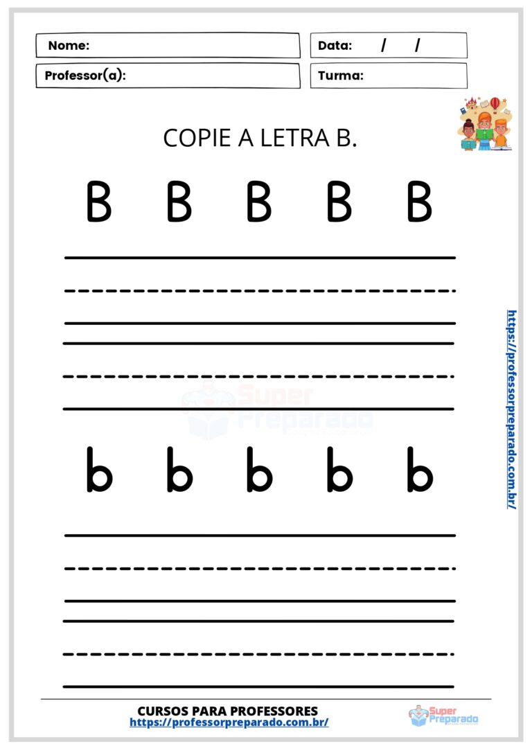 Trabalhando a Letra B - Professor Preparado