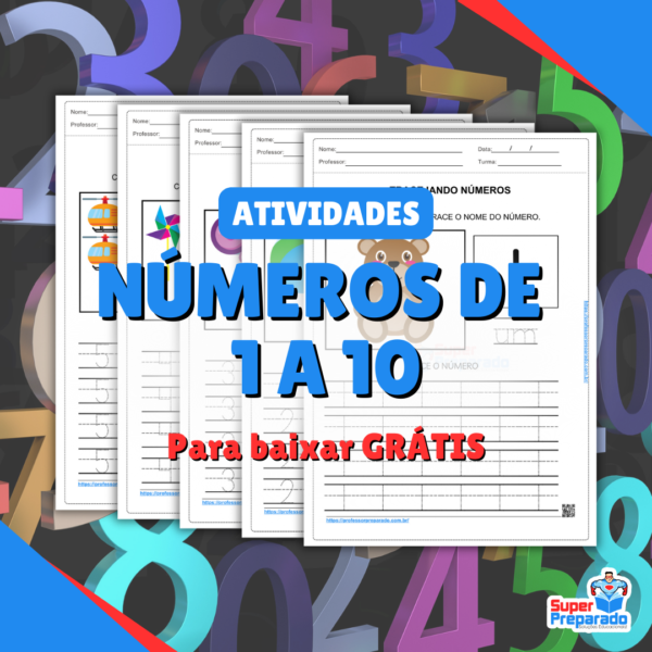 Atividades de Números de 1 a 10: PDF + Dicas para Professores ...