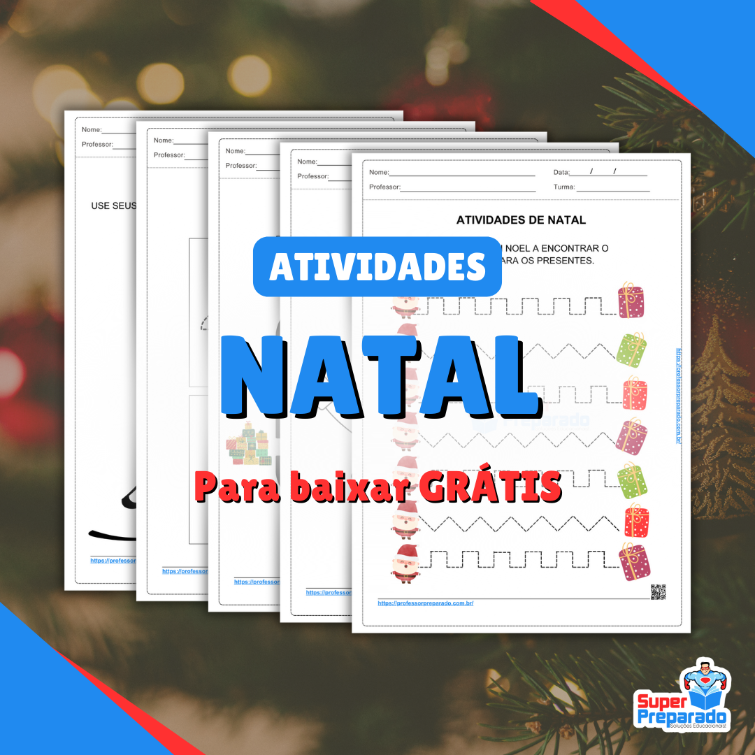 Atividades de Natal para Educação Infantil - Professor Preparado